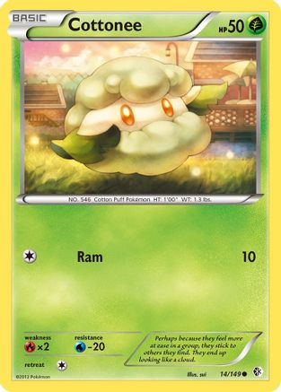 Cottonee/149 - Boundaries Crossed Reverse Holofoil