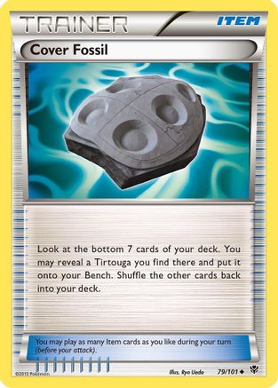 Cover Fossil/101 - Plasma Blast Reverse Holofoil