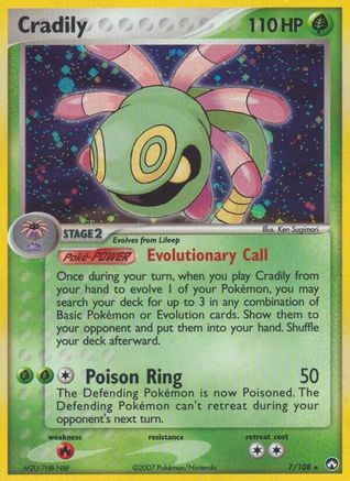 Cradily/108 - Power Keepers