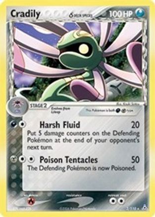 Cradily (Delta Species)/110 - Holon Phantoms