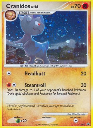 Cranidos - DP07/56 - Diamond and Pearl Promos Holofoil