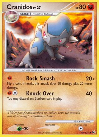 Cranidos/127 - Platinum