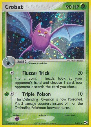 Crobat/101 - Hidden Legends Holofoil