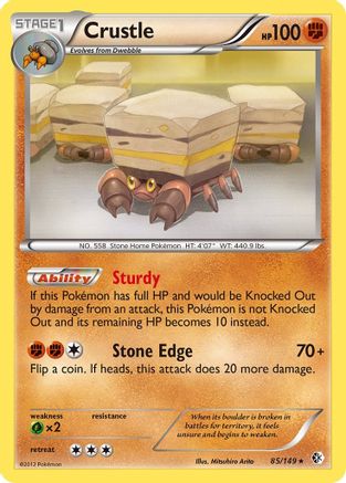 Crustle/149 - Boundaries Crossed Reverse Holofoil