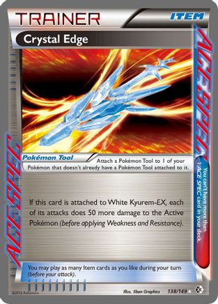 Crystal Edge/149 - Boundaries Crossed Holofoil