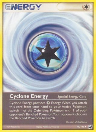 Cyclone Energy/115 - Unseen Forces Reverse Holofoil