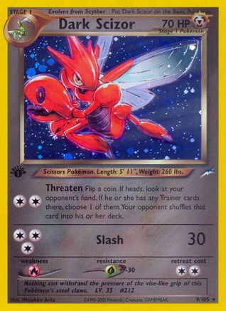 Dark Scizor/105 - Neo Destiny
