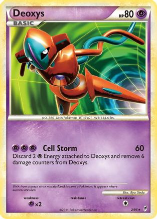 Deoxys/95 - Call of Legends Reverse Holofoil