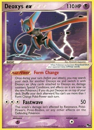 Deoxys ex/17 - POP Series 4