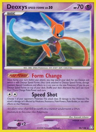 Deoxys Speed Forme/146 - Legends Awakened Reverse Holofoil