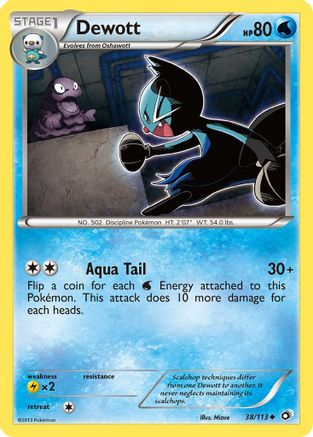 Dewott/113 - Legendary Treasures Reverse Holofoil