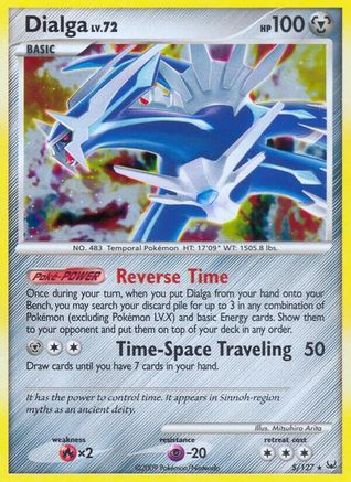 Dialga (5)/127 - Platinum Holofoil