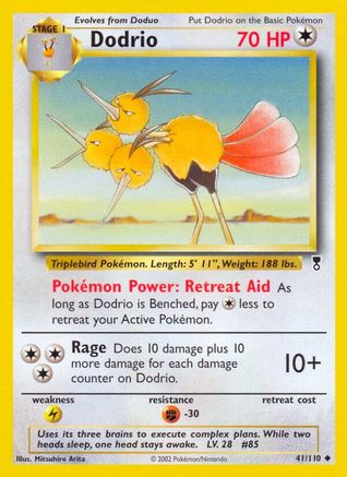 Dodrio/110 - Legendary Collection Reverse Holofoil