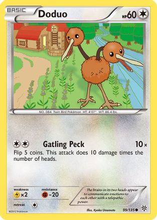 Doduo/135 - Plasma Storm