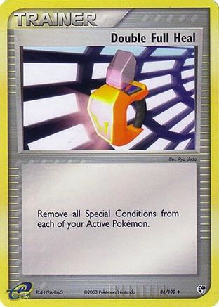 Double Full Heal/100 - Sandstorm Reverse Holofoil