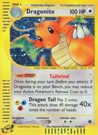 Dragonite (9)/165 - Expedition Holofoil