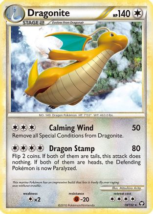 Dragonite/102 - Triumphant Reverse Holofoil