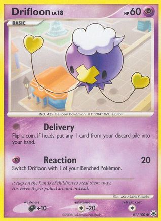 Drifloon/100 - Majestic Dawn Reverse Holofoil