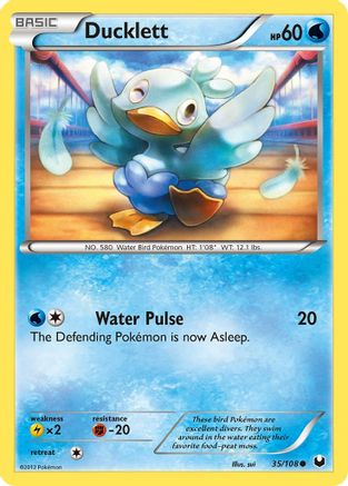 Ducklett/108 - Dark Explorers Reverse Holofoil
