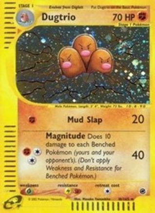 Dugtrio (10)/165 - Expedition Holofoil