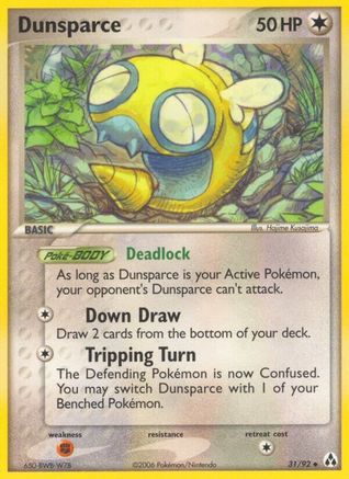 Dunsparce/92 - Legend Maker Reverse Holofoil