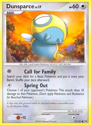 Dunsparce/127 - Platinum