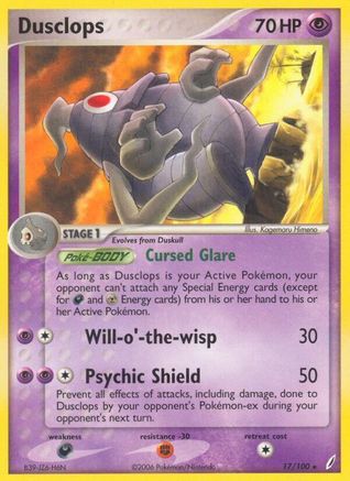 Dusclops/100 - Crystal Guardians