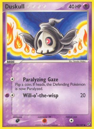 Duskull/107 - Deoxys Reverse Holofoil