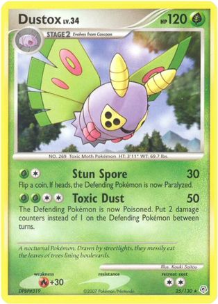 Dustox/130 - Diamond and Pearl Reverse Holofoil