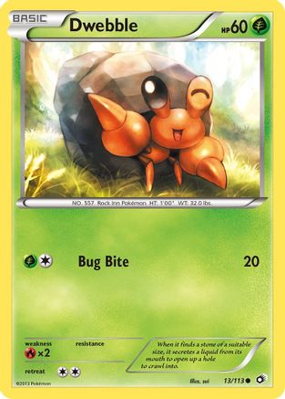 Dwebble/113 - Legendary Treasures Reverse Holofoil