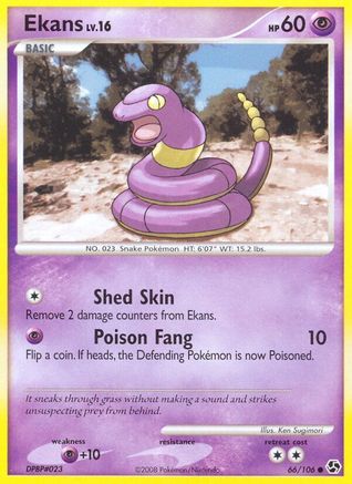 Ekans/106 - Great Encounters Reverse Holofoil