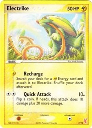 Electrike/12 - EX Trainer Kit 2 Plusle & Minun
