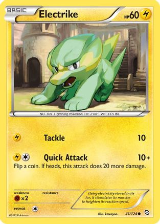 Electrike (41)/124 - Dragons Exalted Reverse Holofoil