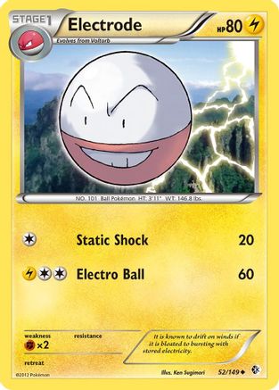 Electrode/149 - Boundaries Crossed Reverse Holofoil
