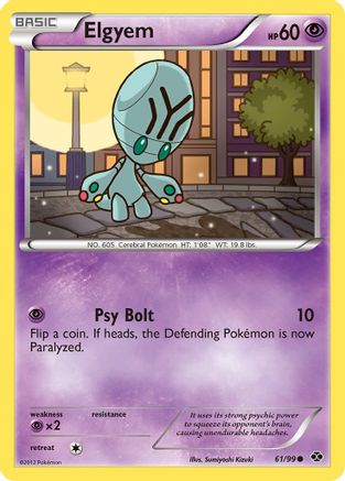 Elgyem/99 - Next Destinies Reverse Holofoil