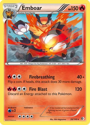 Emboar/149 - Boundaries Crossed Holofoil