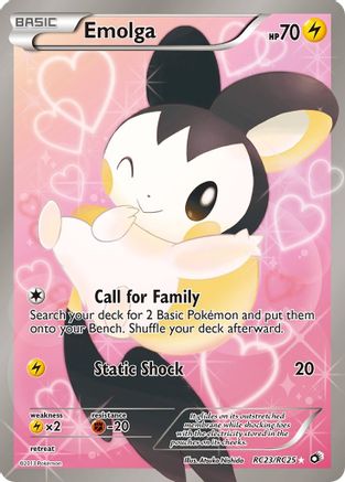Emolga (Full Art) RC23/113 - Legendary Treasures Radiant Collection Holofoil