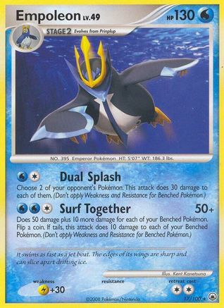 Empoleon/100 - Majestic Dawn Reverse Holofoil