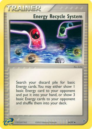 Energy Recycle System 84/97 - Dragon Reverse Holofoil