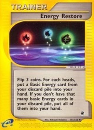 Energy Restore/165 - Expedition Reverse Holofoil