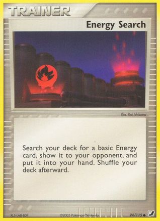 Energy Search/115 - Unseen Forces Reverse Holofoil