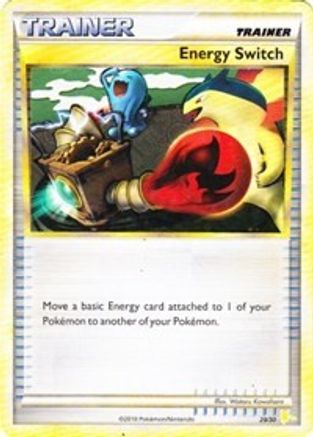 Energy Switch (Raichu) - HGSS Trainer Kit Gyarados & Raichu