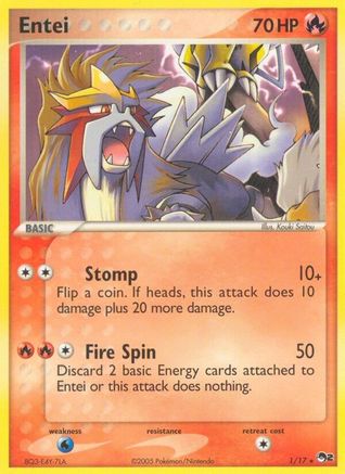Entei/17 - POP Series 2 Holofoil