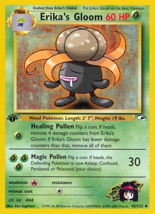 Erika's Gloom (45) 45/132 - Gym Heroes