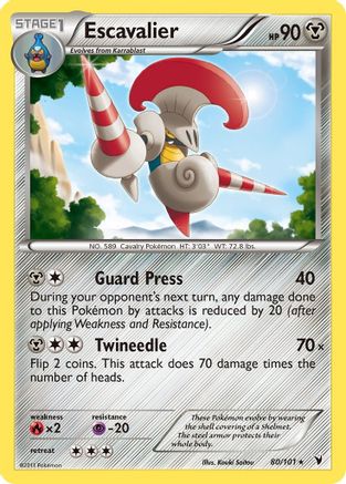 Escavalier/101 - Noble Victories Reverse Holofoil