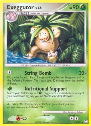 Exeggutor/123 - Mysterious Treasures Reverse Holofoil