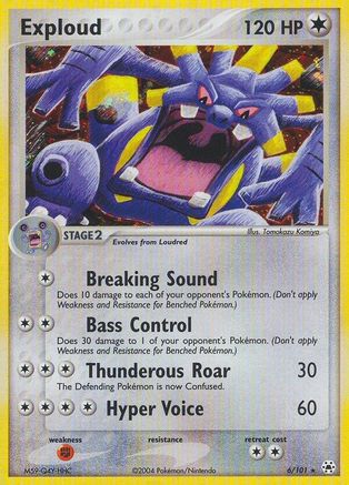Exploud/101 - Hidden Legends Holofoil