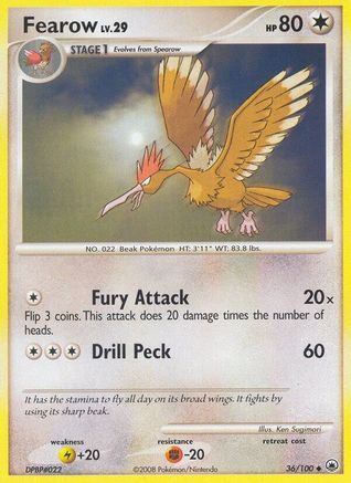 Fearow/100 - Majestic Dawn Reverse Holofoil