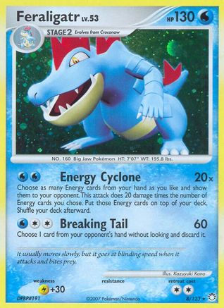 Feraligatr/123 - Mysterious Treasures Holofoil