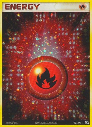 Fire Energy/106 - Emerald Holofoil